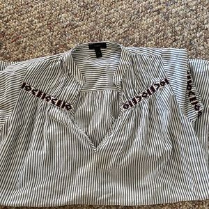 Size small j crew blouse